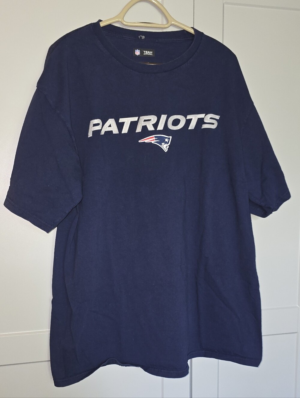 🏈 NFL Apparel Mens New England Patriots T-shirt XL/ Navy Blue